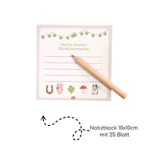 Glücksmomente Block Set - dein täglicher Gute-Laune-Speicher
