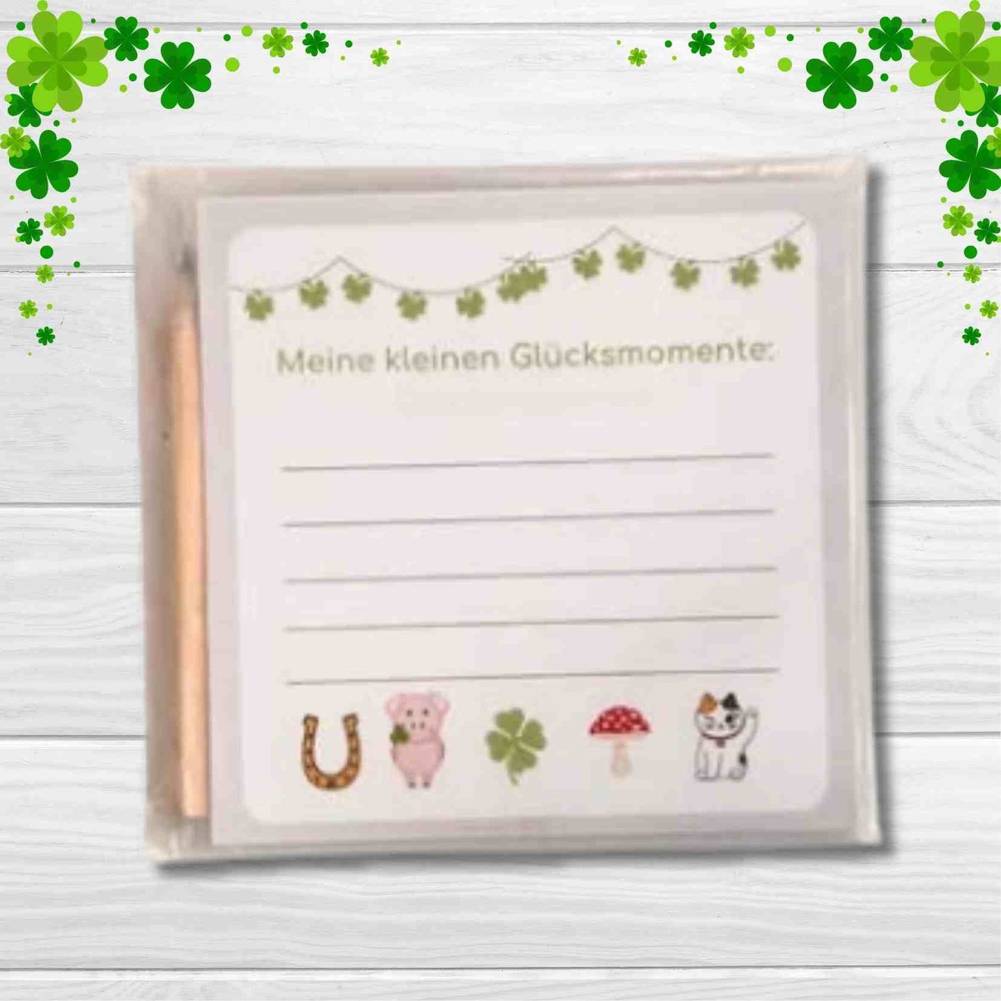 Glücksmomente Block Set - dein täglicher Gute-Laune-Speicher