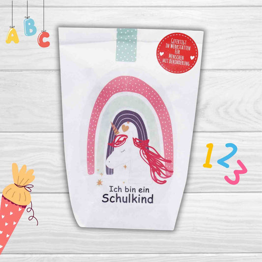 Geschenke zur Einschulung: Zauberhafte Einhorn-Wundertüte