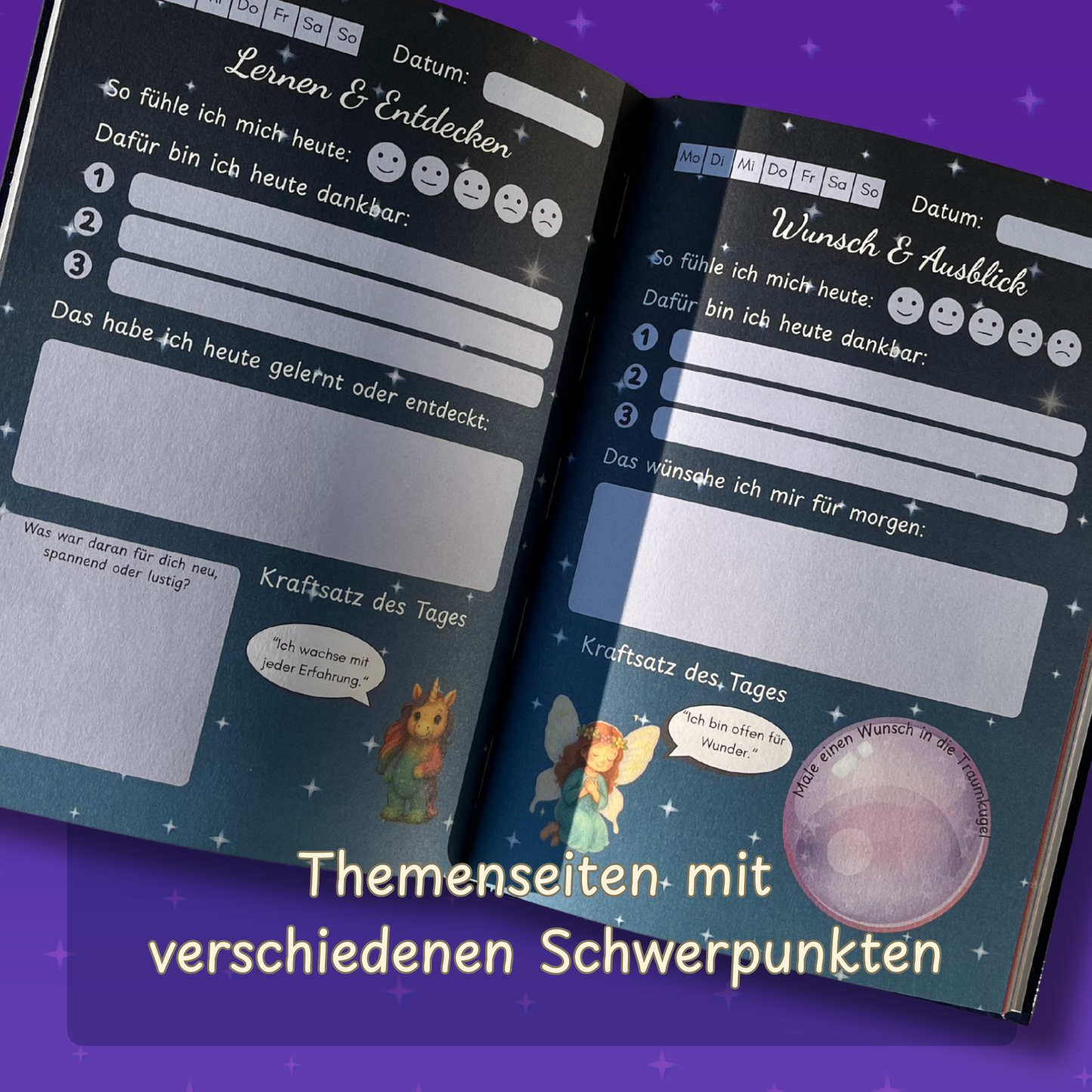 Mein magisches Dankbarkeitstagebuch - Für Kinder ab 6 Jahren